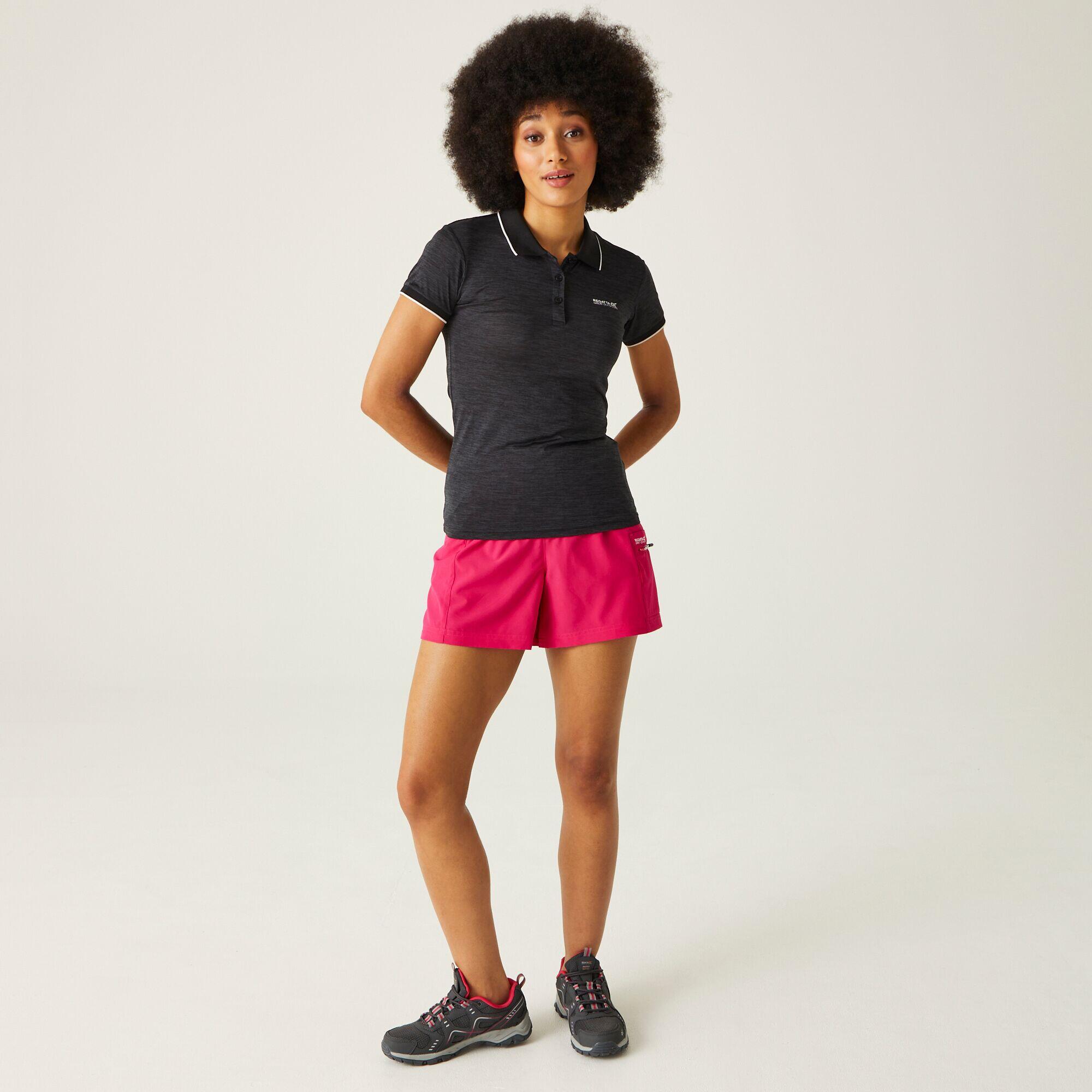 Pantaloncini Escursionismo Donna Travel Light Packaway 3/7