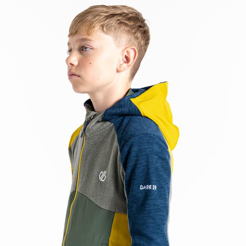 Hero Core Stretch wandelfleece met hele rits voor kinderen