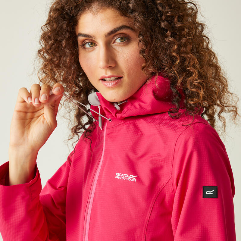 Veste de randonnée imperméable légère femme Hamara III