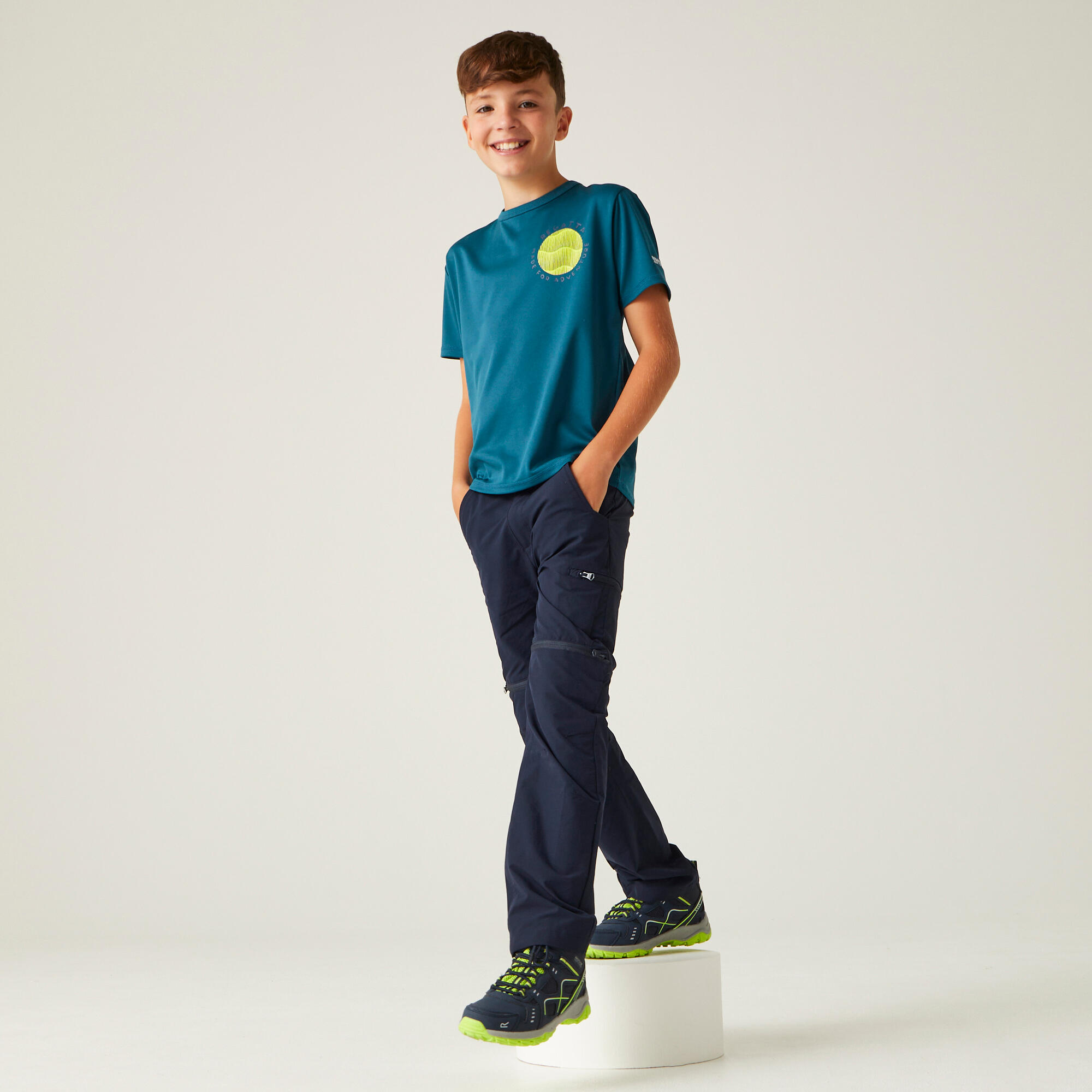 Kinder Hose - Stretch Zip-Off 3/5