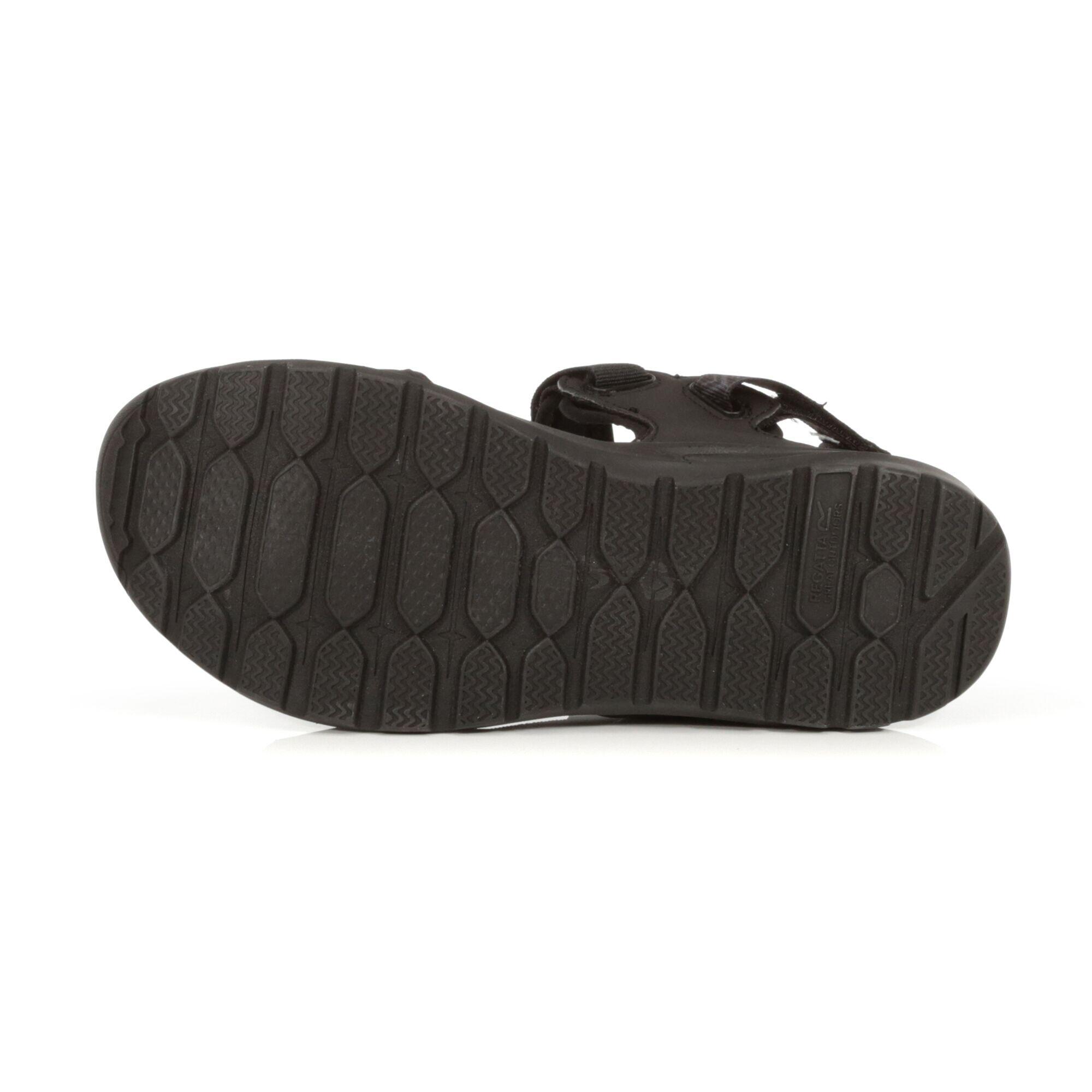 Marine Web Men's Walking Sandals - Black 5/5