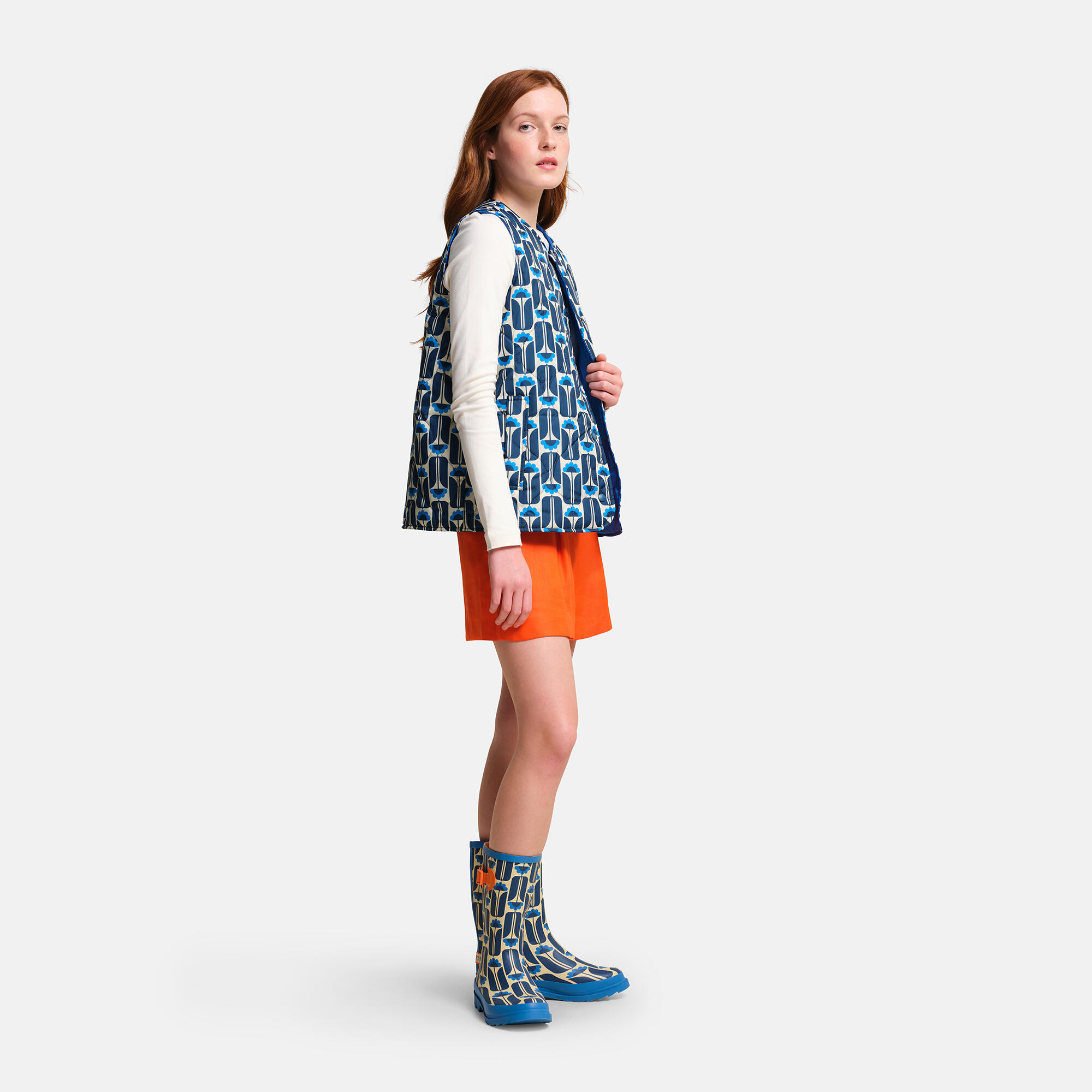Orla Kiely Quilted Bodywarmer 3/5