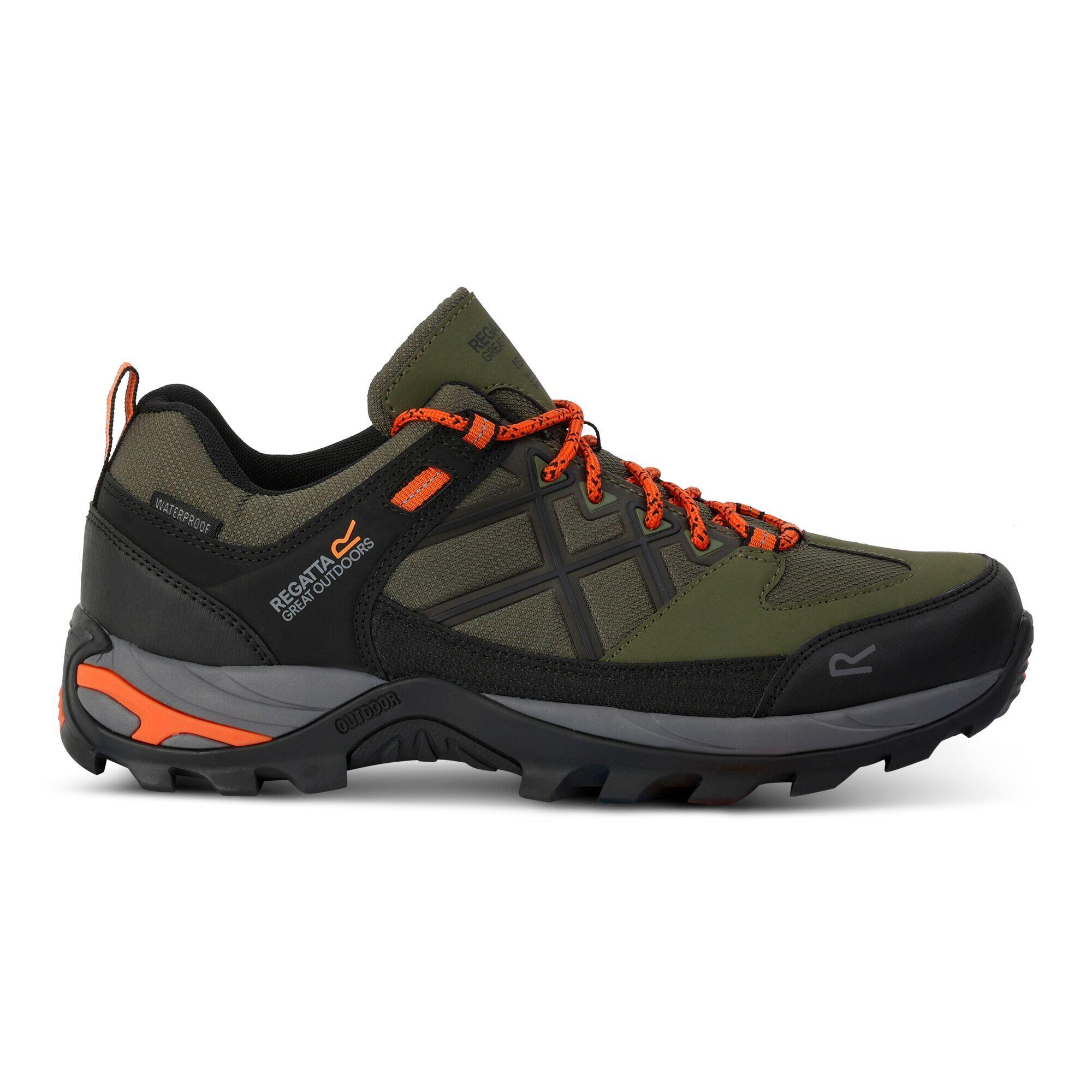Regatta - Chaussures - Samaris 3 Low Homme - Chaussures De Sport - Orange|vert - 42 - Decathlon