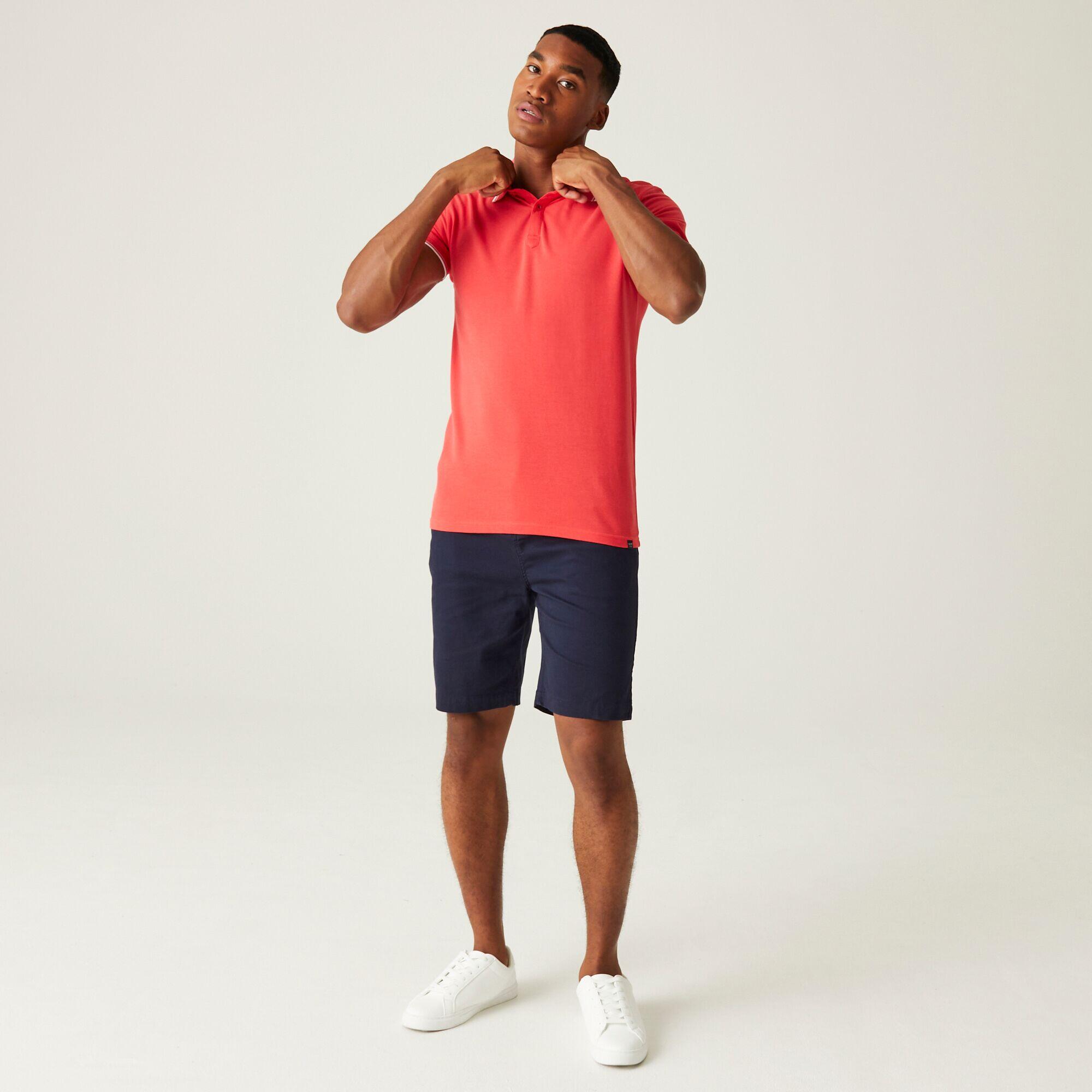 Tadeo Men's Walking Short Sleeve Polo Shirt 3/5