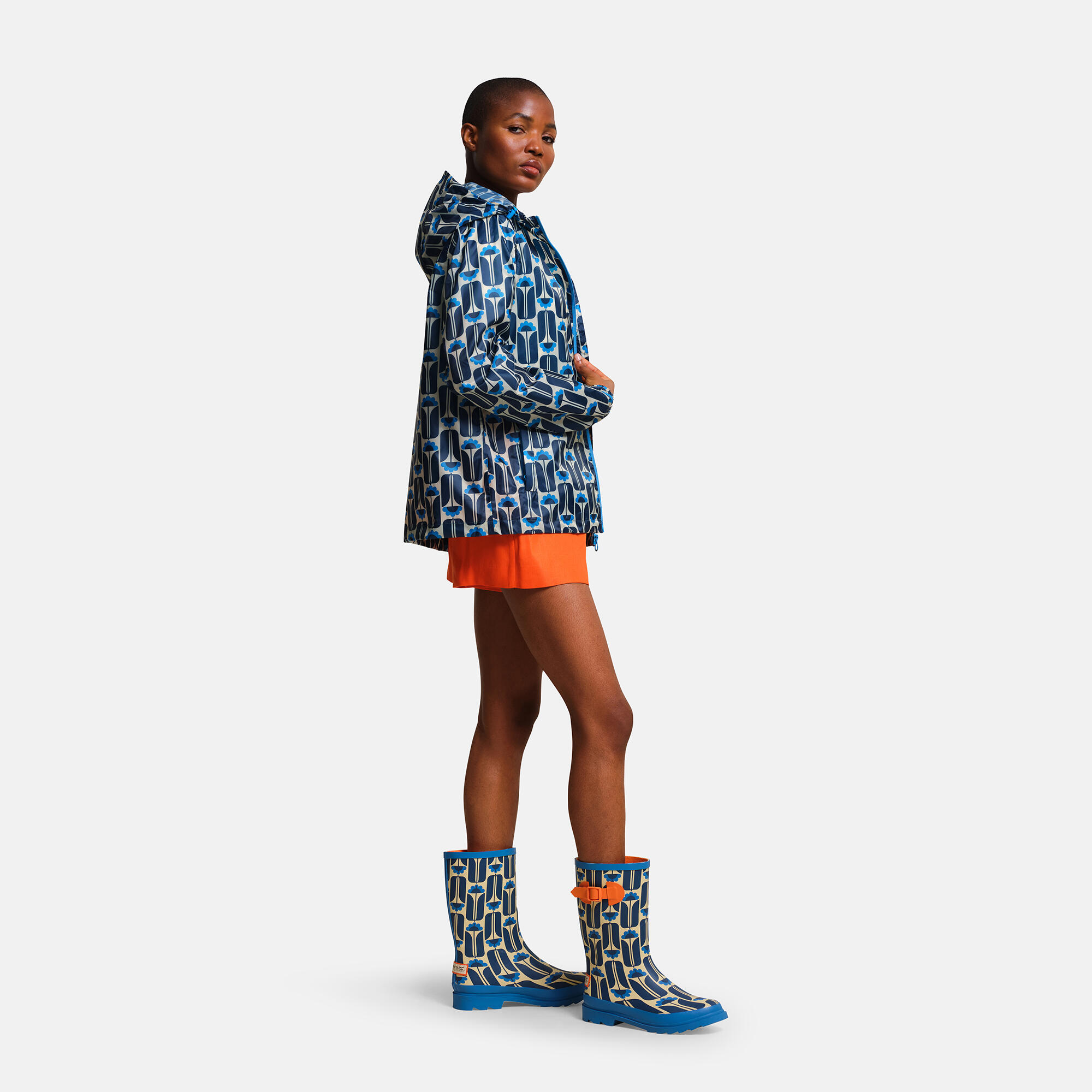 De Orla Pack-It zomerse, compacte en waterdichte wandeljas voor dames 3/7