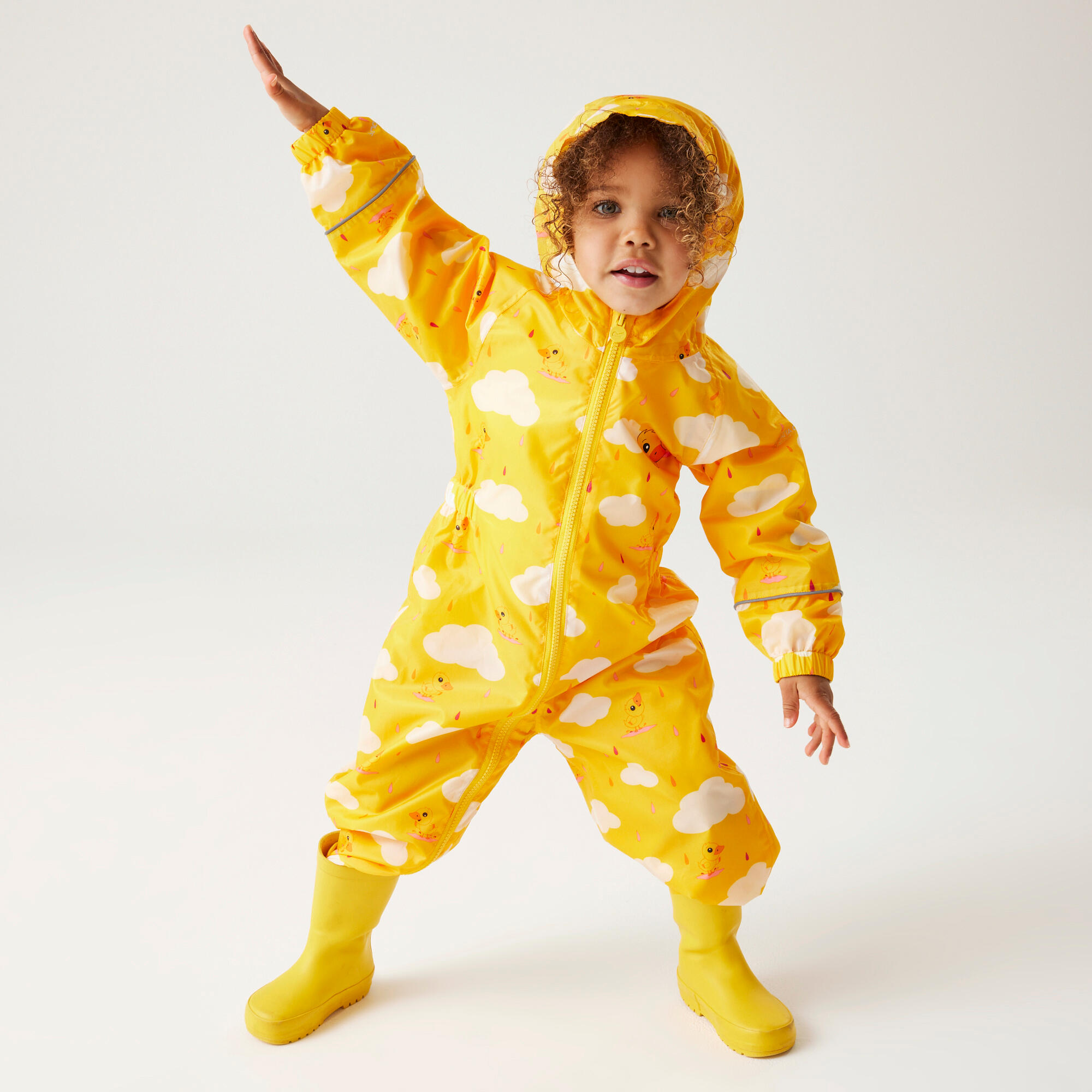 Kids' Pobble Waterproof Puddle Suit 3/5