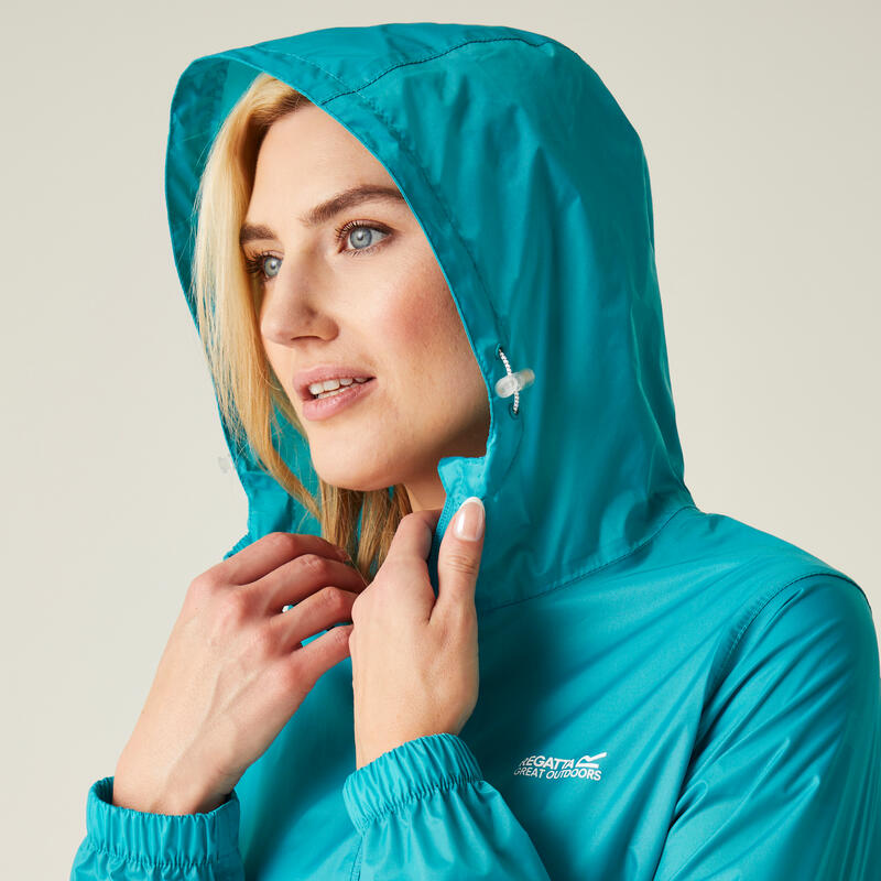Veste de randonnée imperméable pliable femme Pack It III