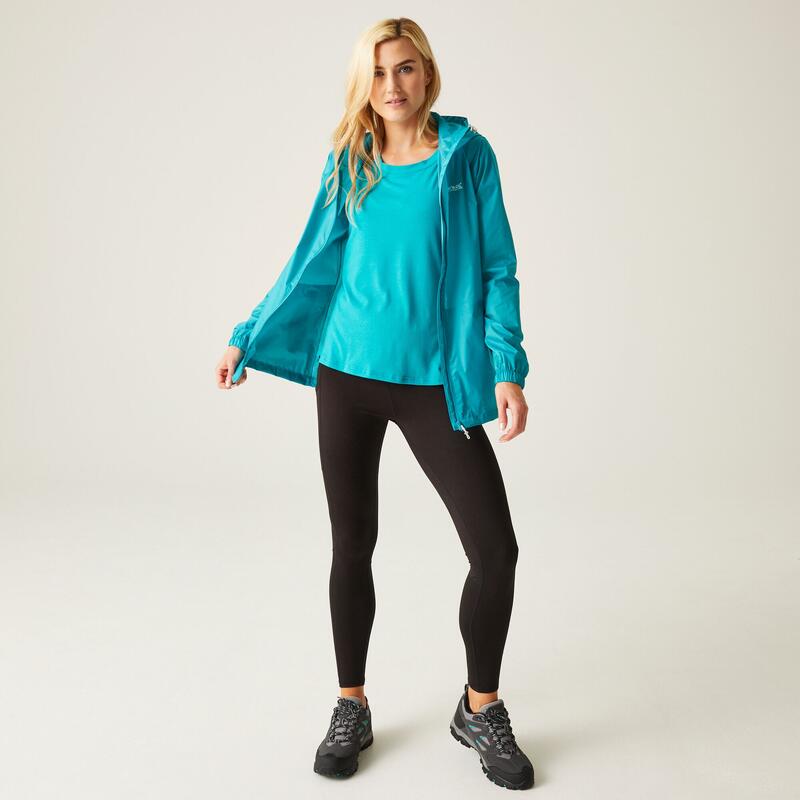 Veste de randonnée imperméable pliable femme Pack It III
