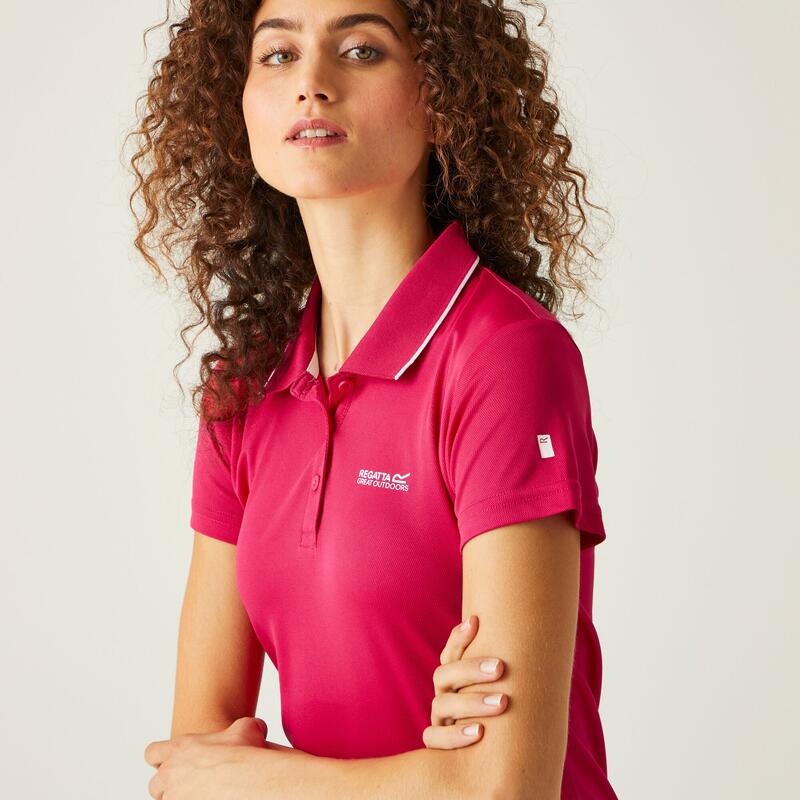 Maverik V Active Polo-T-Shirt für Damen