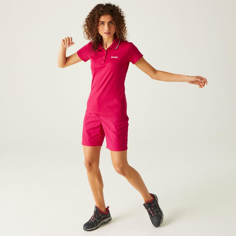 Maverik V Active Polo-T-Shirt für Damen