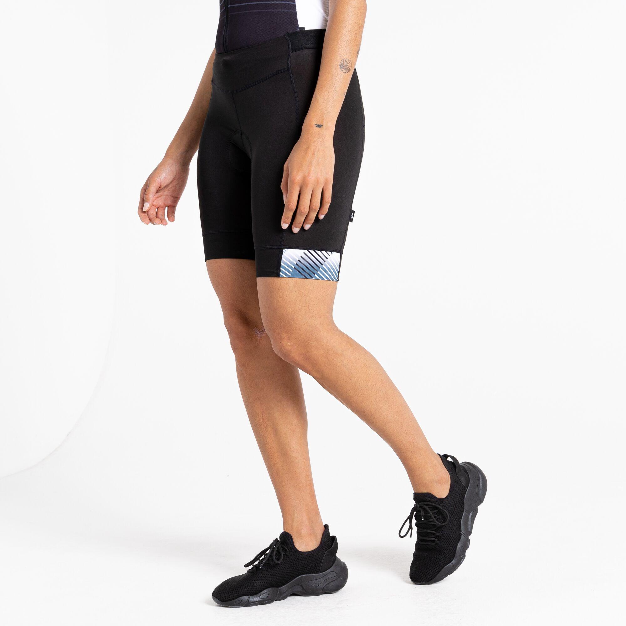 AEP Prompt Women's Fitness Shorts - Black Print 2/5