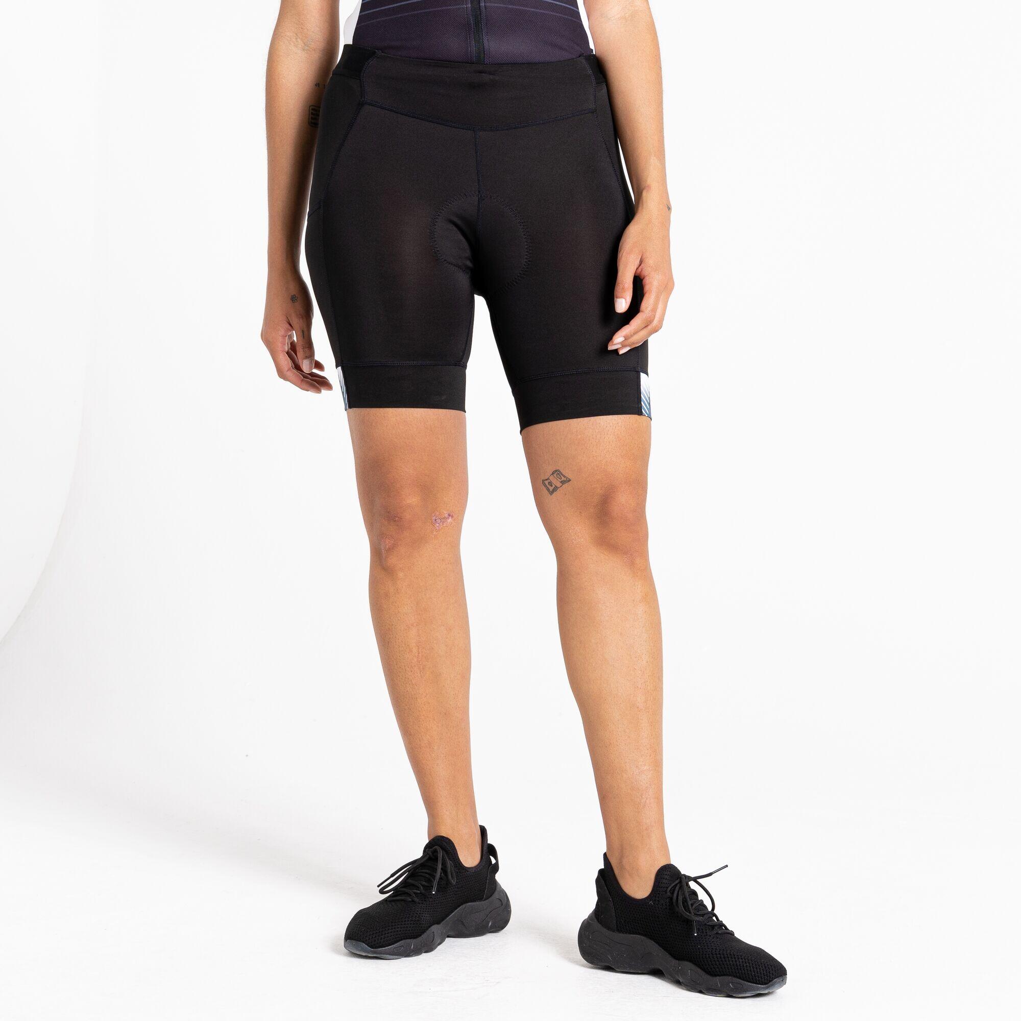AEP Prompt Women's Fitness Shorts - Black Print 3/5