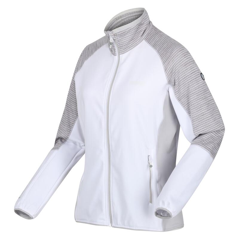 Regatta Yare VI dames wandelfleece, wit