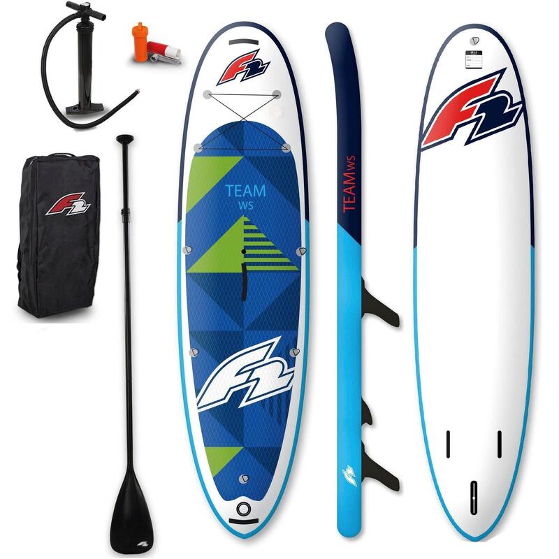 Inflatable SUP-Board ''Team WS'' mit Windsurf-Option