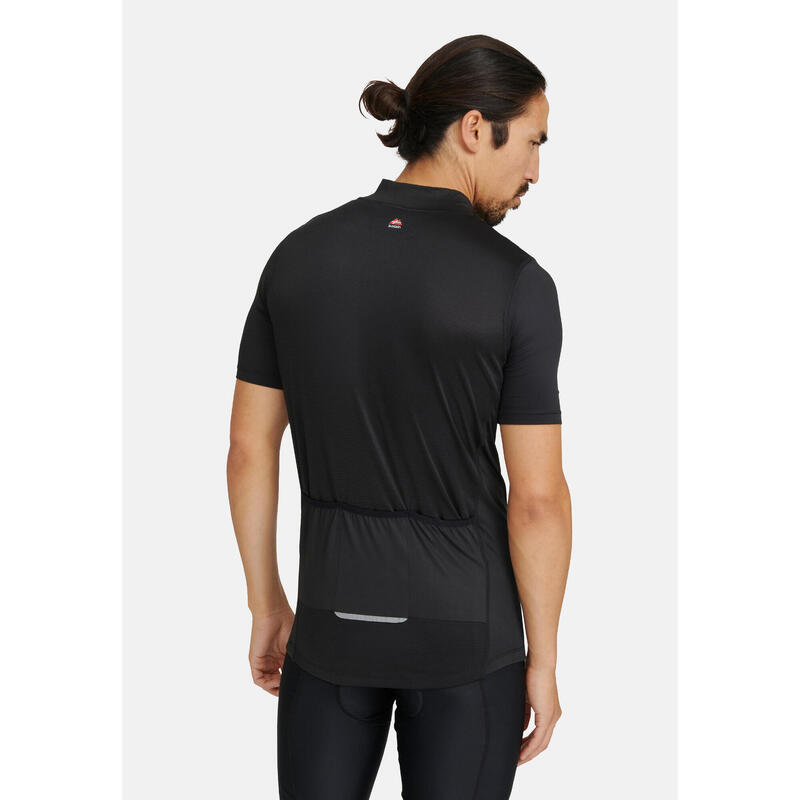 Kurzärmeliges Radtrikot Men's Sustain Short Sleeved Jersey schwarz