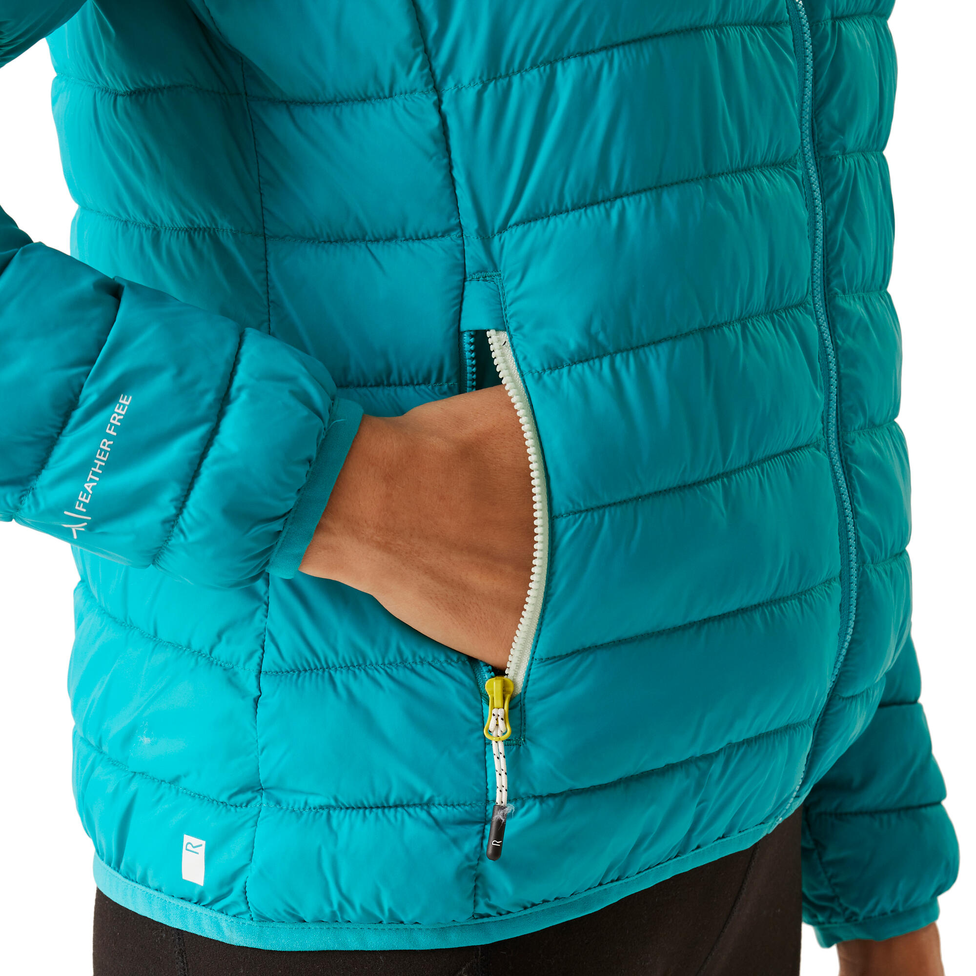 Chaqueta acolchada senderismo mujer aislante Regatta Hillpack II, blue 5/5
