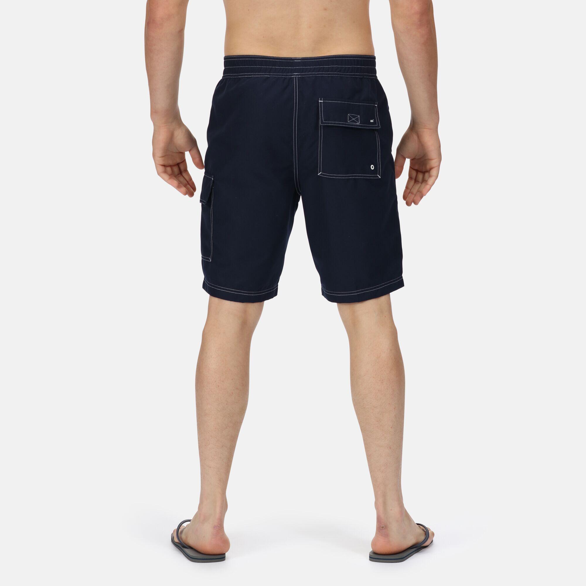 Hotham IV Men's Swim Board Shorts - Navy 2/5