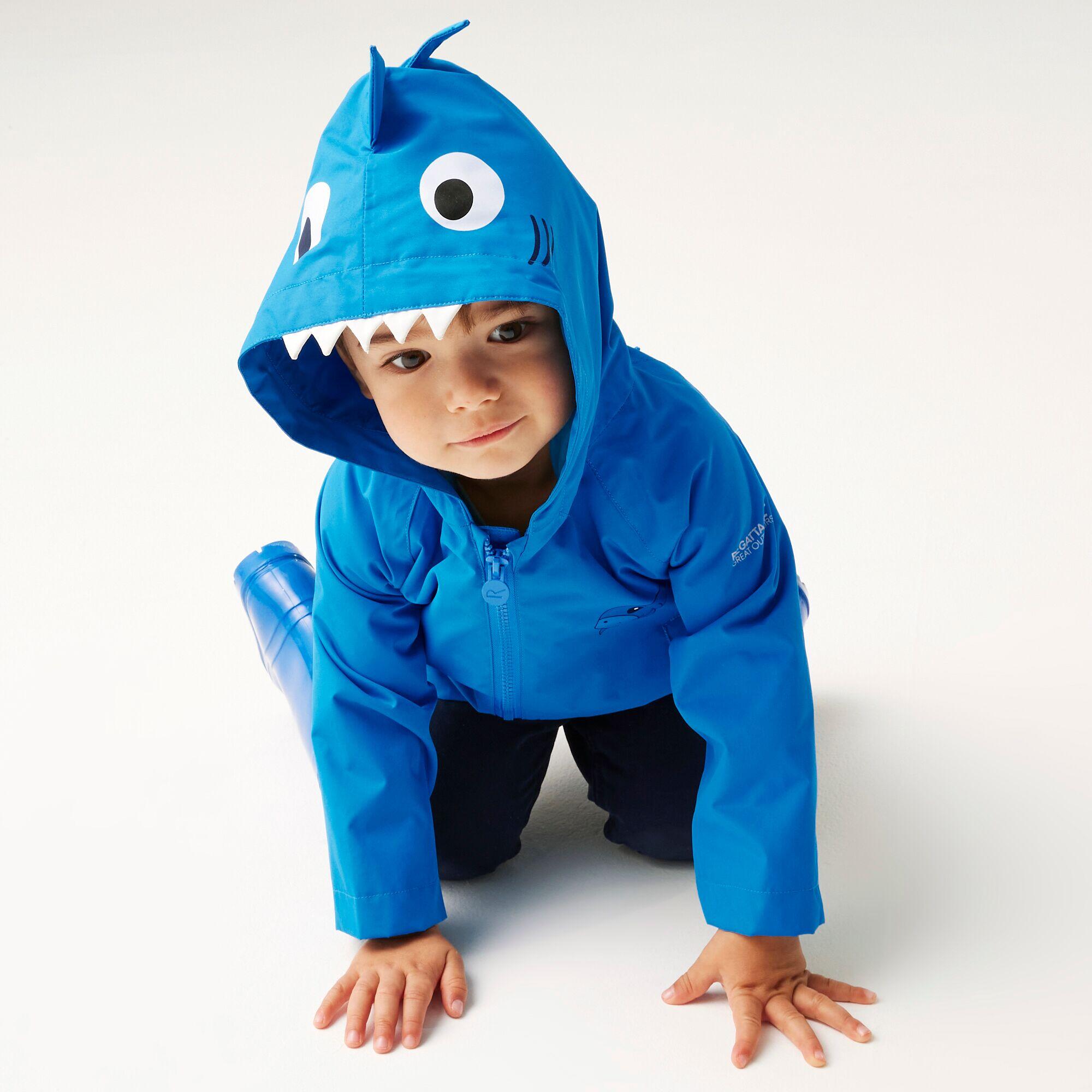 Kids Animal Print Waterproof Jacket 4/7