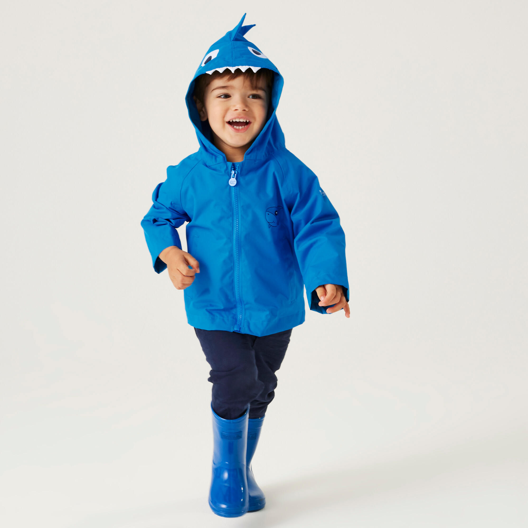 Kids Animal Print Waterproof Jacket 3/7