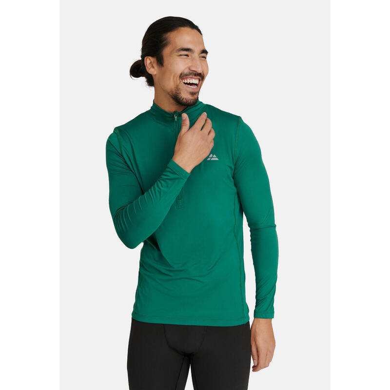 langärmeliges Radtrikot Men's Sustain Long Sleeved Jersey grün