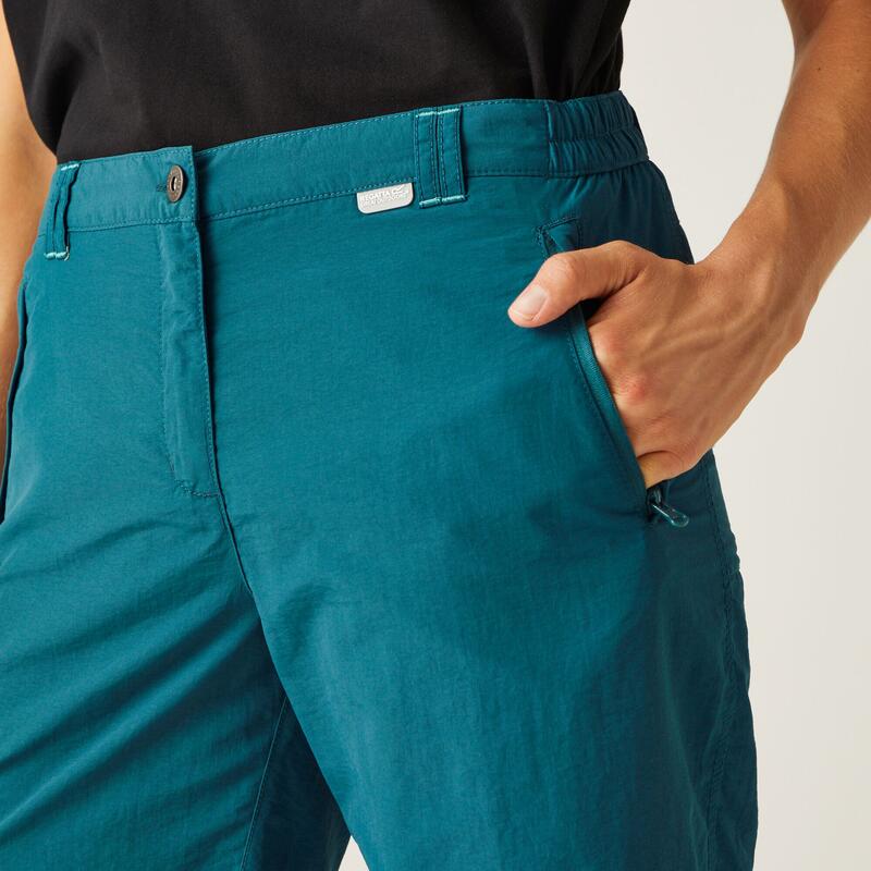 PANTALONES CORTOS TREKKING REGATTA CHASKA II. Moroccan Blue RWJ226