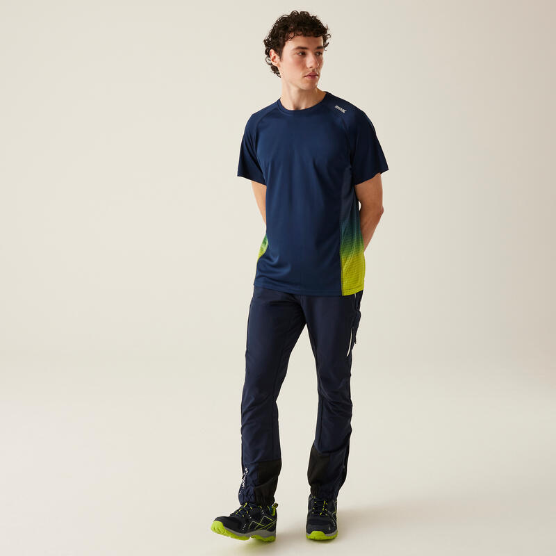 Camiseta Deportiva Regatta Corballis Para Hombre - Piqué De Poliéster Reciclado, Secado Rápido, Protección UV40+