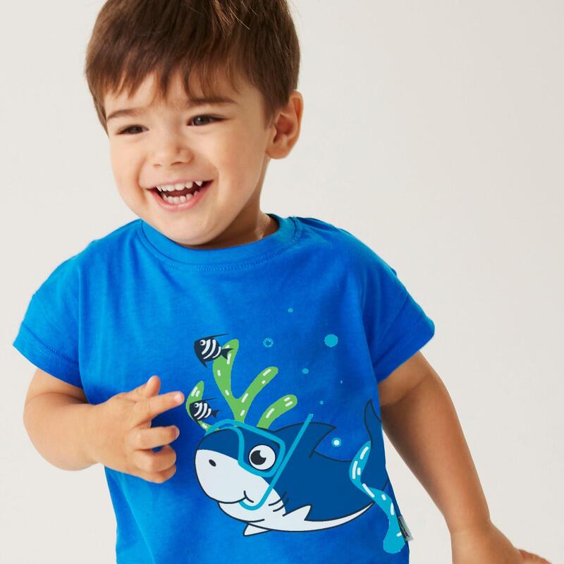 Het Animal casual T-shirt voor kinderen