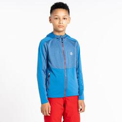 Hastily Core Stretch wandelfleece met hele rits voor kinderen