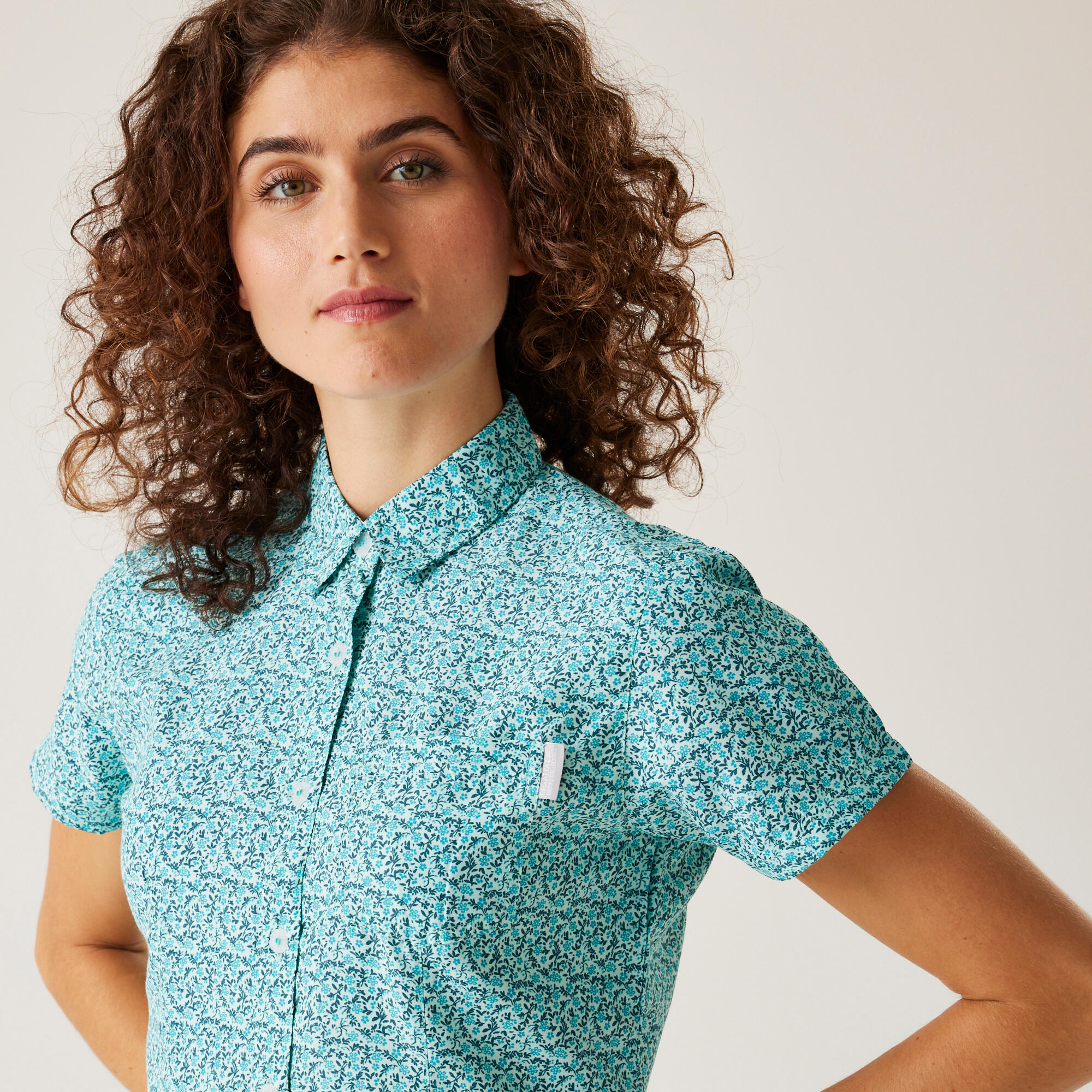 T-shirt escursionismo donna Mindano 4/7