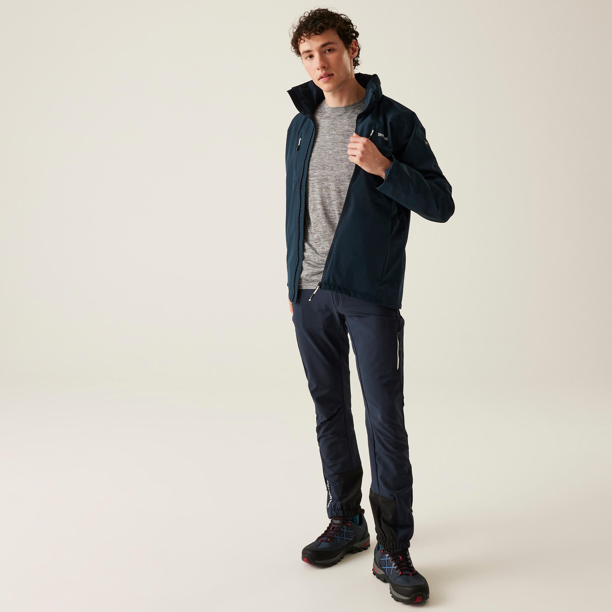 Veste de randonnée imperméable respirante homme Calderdale V 3/5