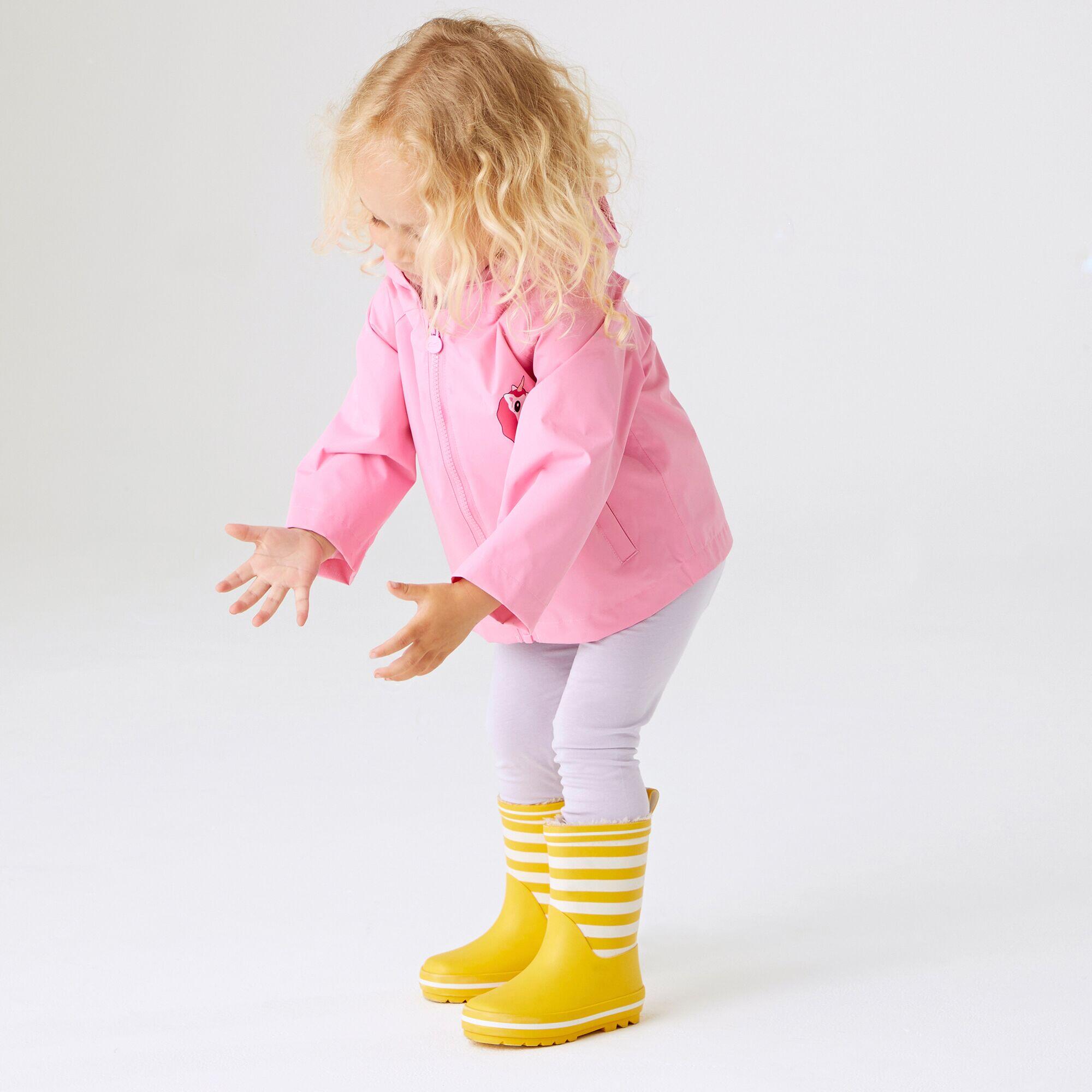 Kids Animal Print Waterproof Jacket 3/7