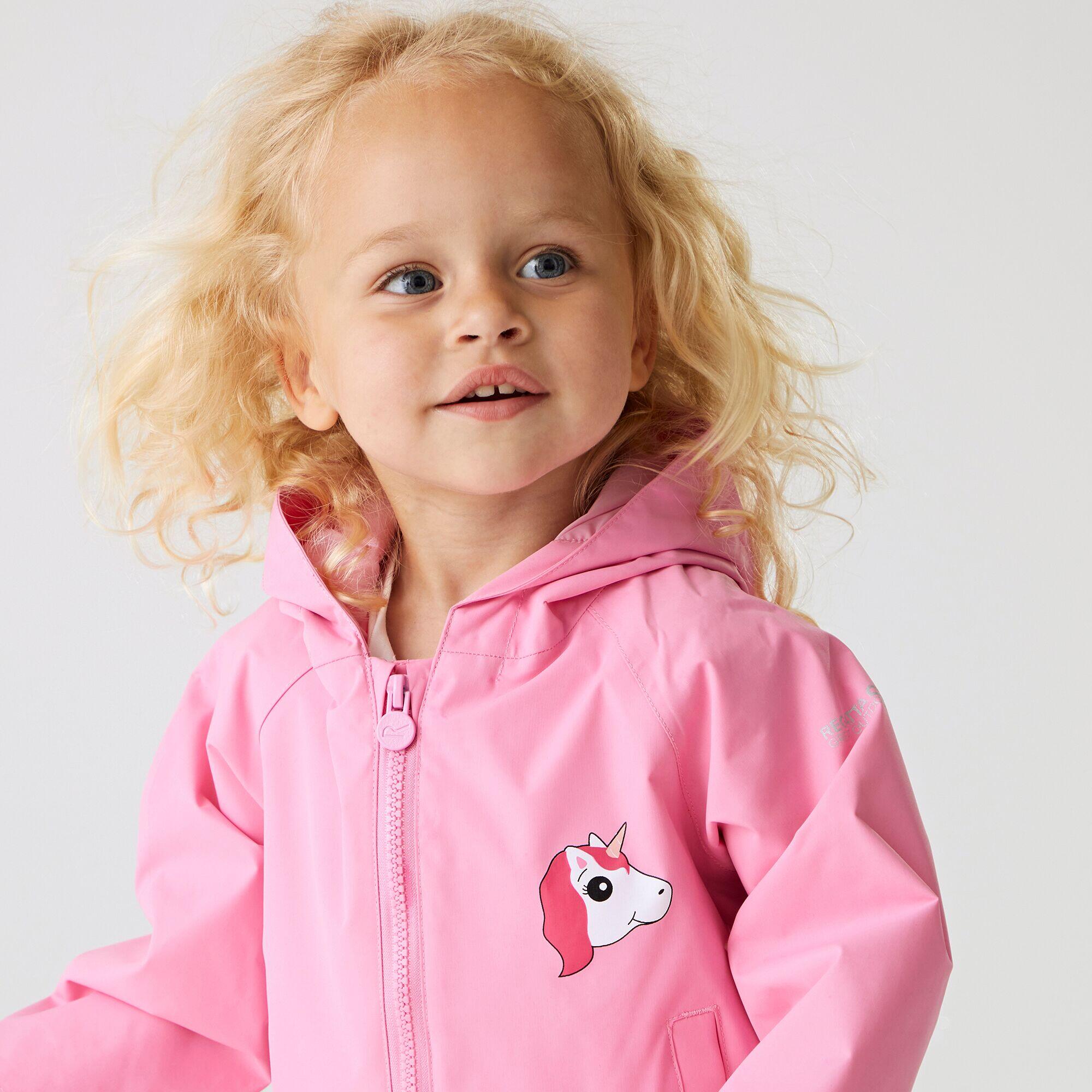 Kids Animal Print Waterproof Jacket 4/7