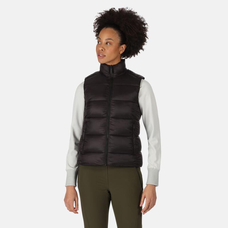 Gilet de randonnée réversible femme Regatta Yewbank, noir