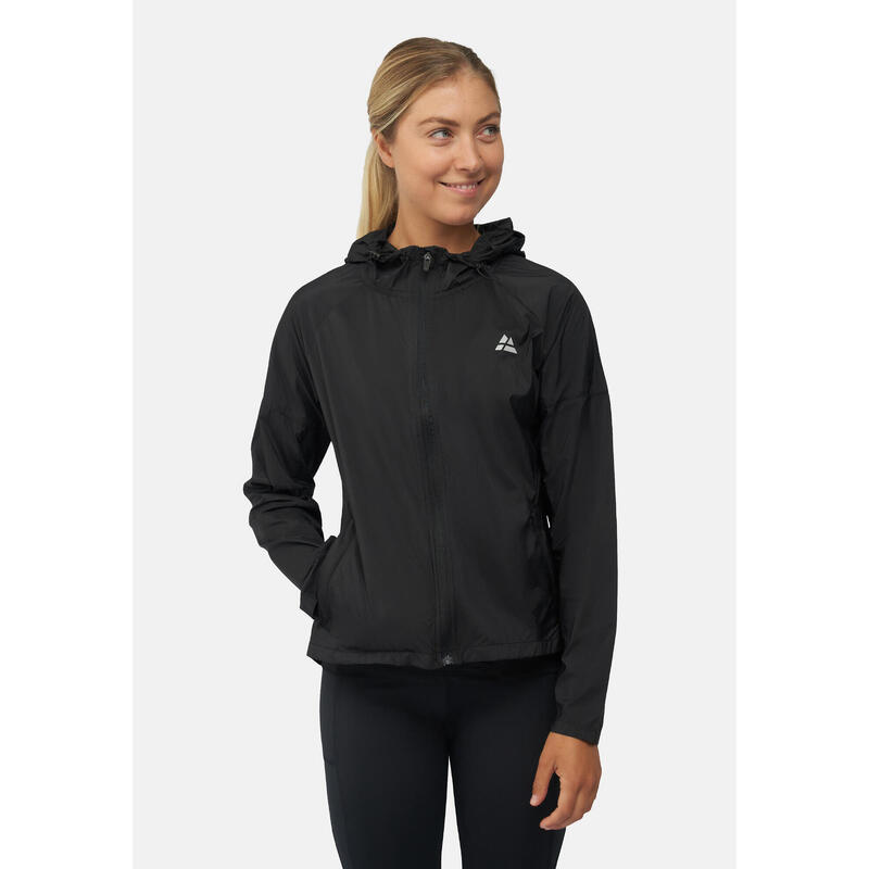 Veste coupe-vent Damen WindbreakerLaufjacke mit Kapuze