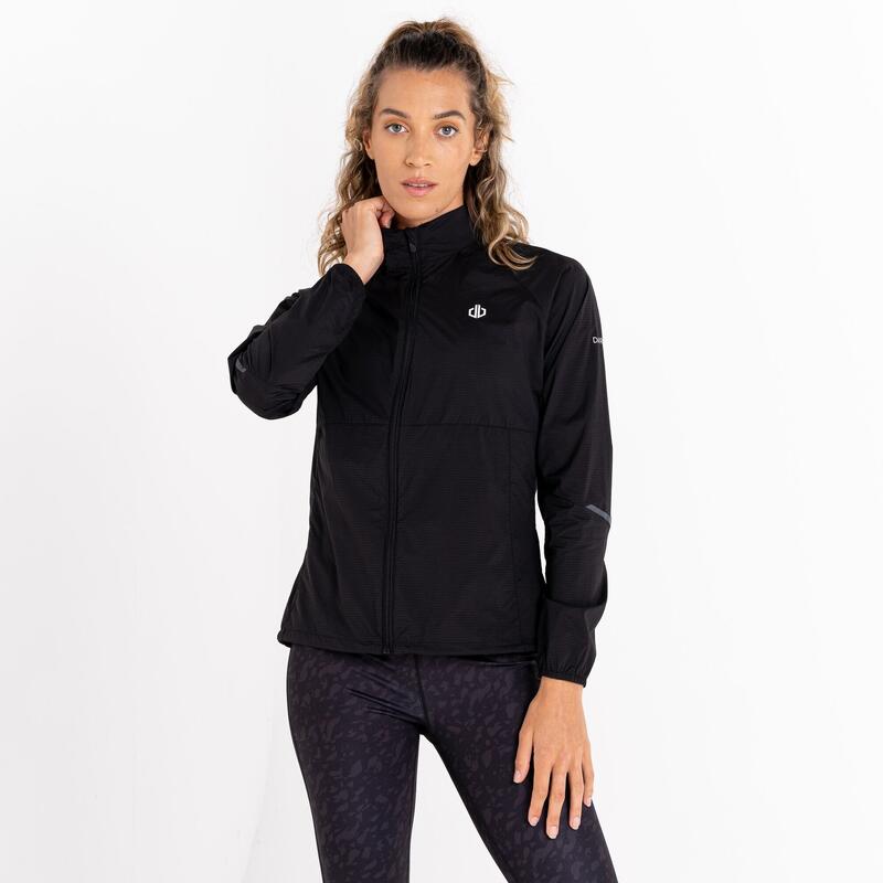 Resilient II Veste de randonnée windshell pour femme - Noir