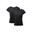 T-Shirt Basic V-Neck schwarz