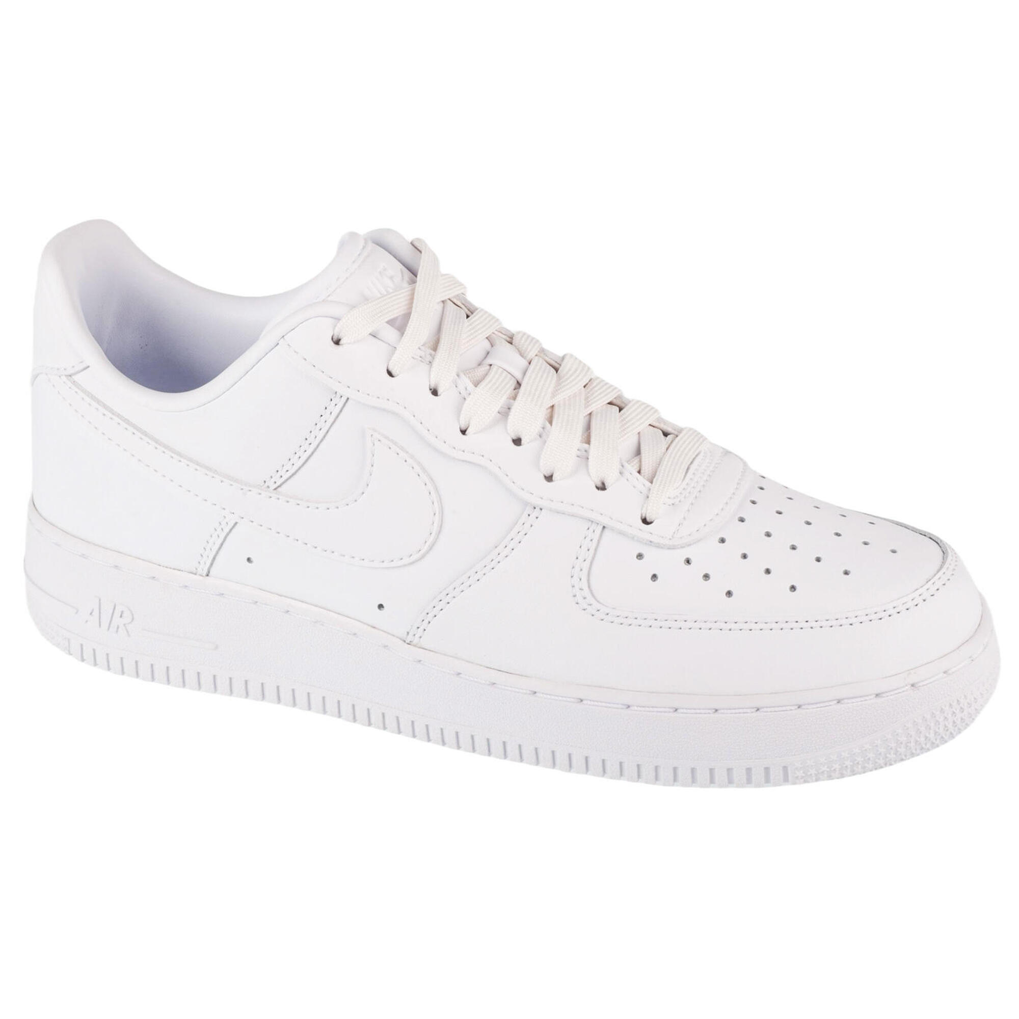 Nike - Sneakers Pour Hommes Air Force 1 07 Fresh - Chaussures De Sport - Blanc - 37,5 - Decathlon