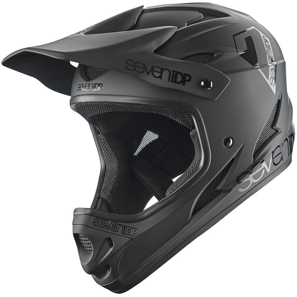 7iDP M1 Full Face Helmet Black 3/7
