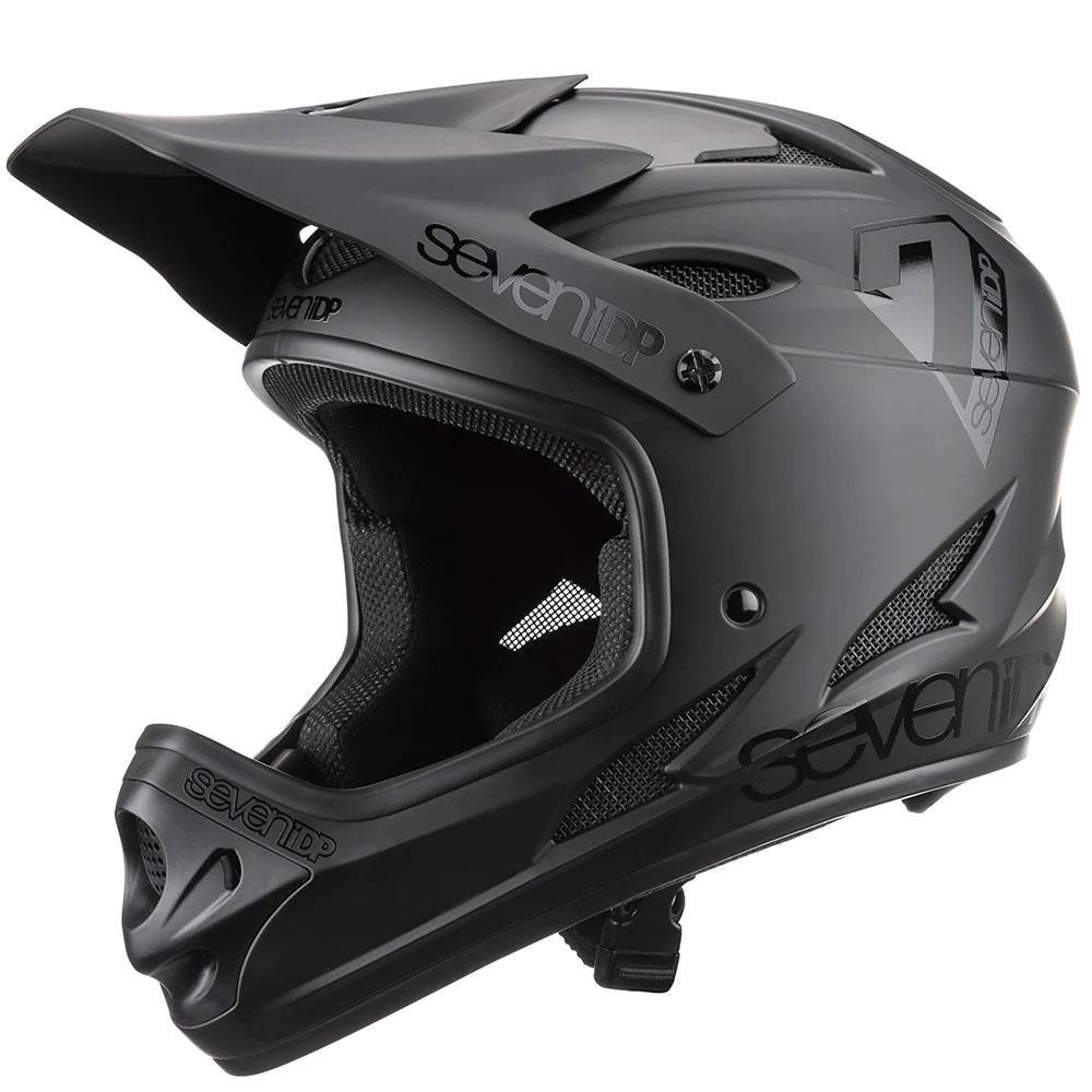 7iDP M1 Full Face Helmet Black 1/7