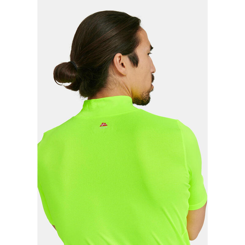 Kurzärmeliges Radtrikot Men's Sustain Short Sleeved Jersey neongelb
