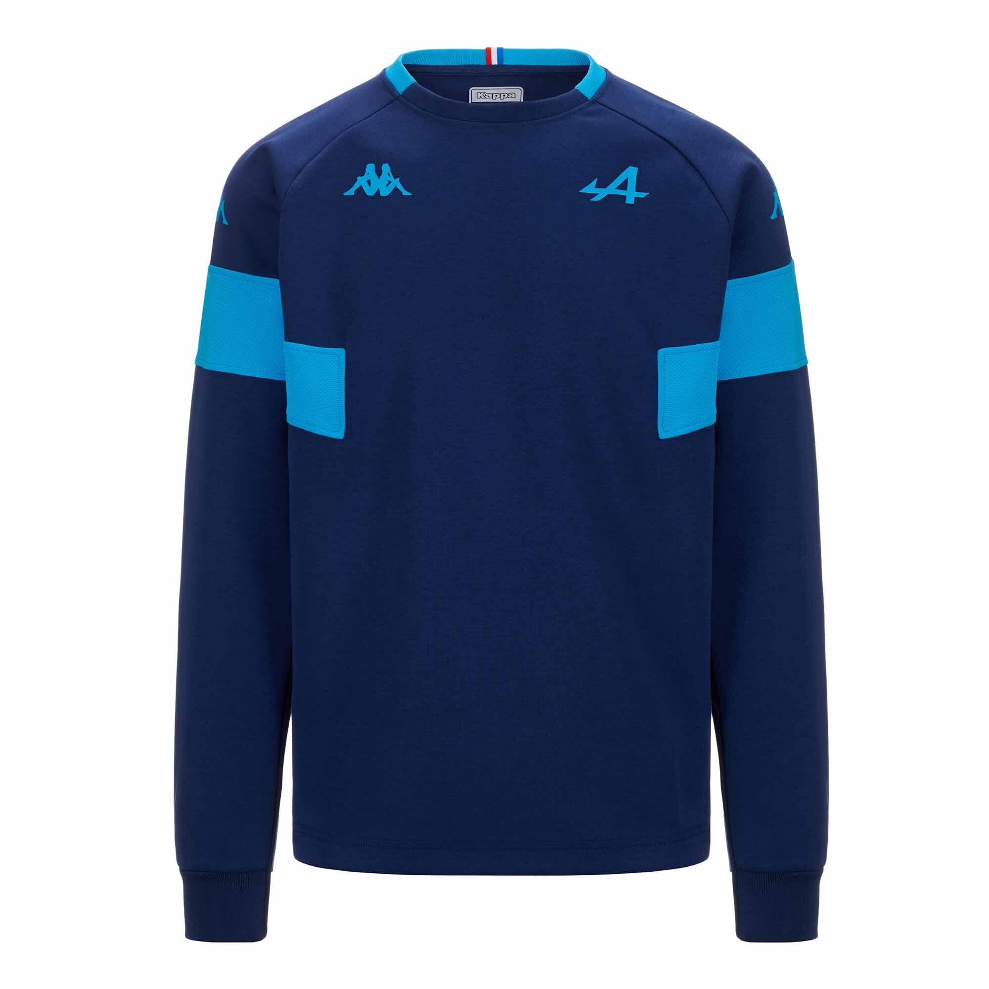 Kappa - Pull Adofod Garçon Alpine F1 2024 - Pull - Bleu|vert -  4 À 6 Ans - Decathlon