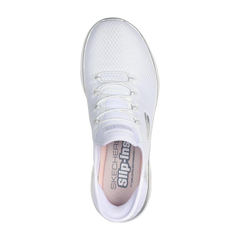 Skechers 150123 Summits Diamond Dream, Slip-Ins Fitness Donna - Bianco
