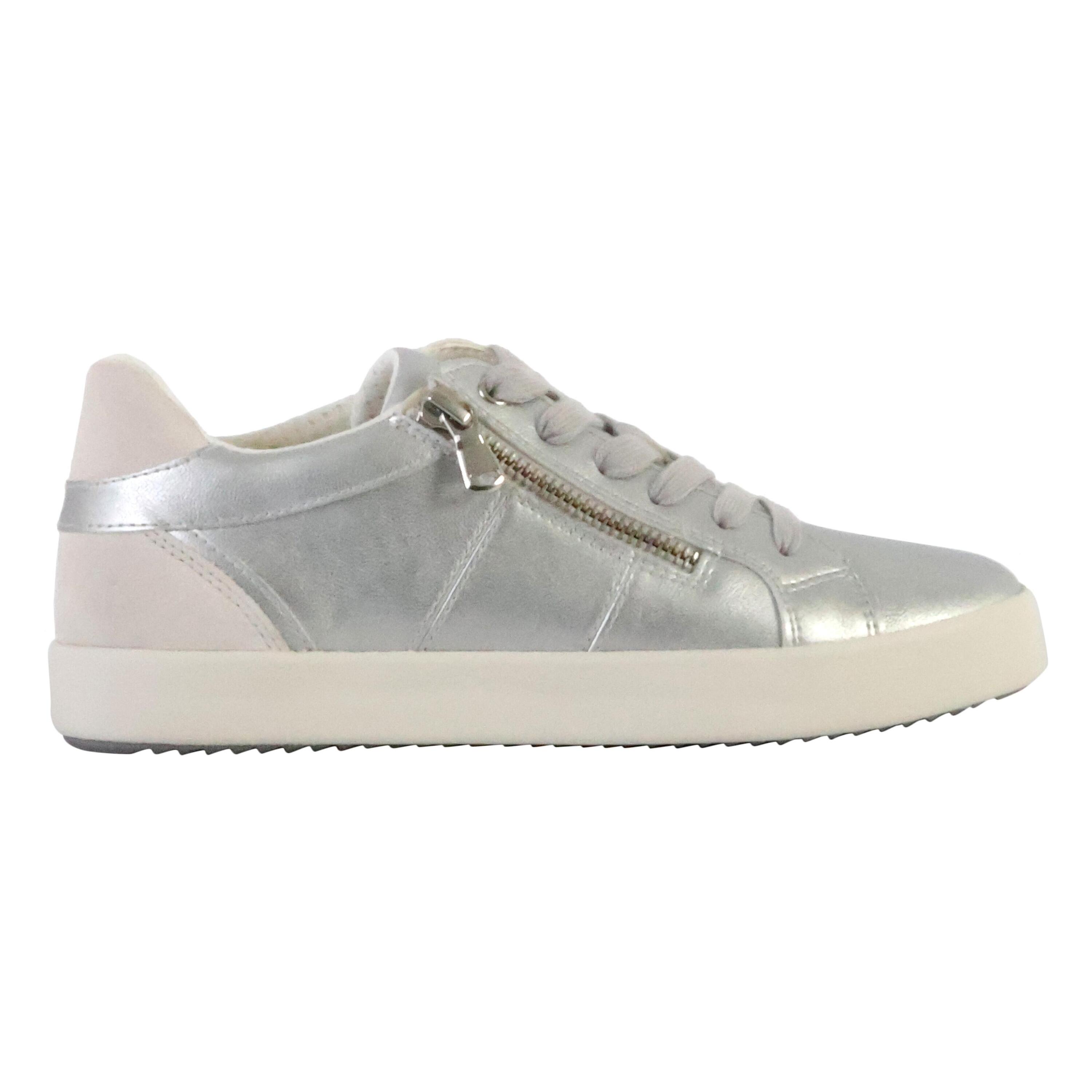 Sneakers Geox Model D Blomiee E Kleur Zilver 2/5