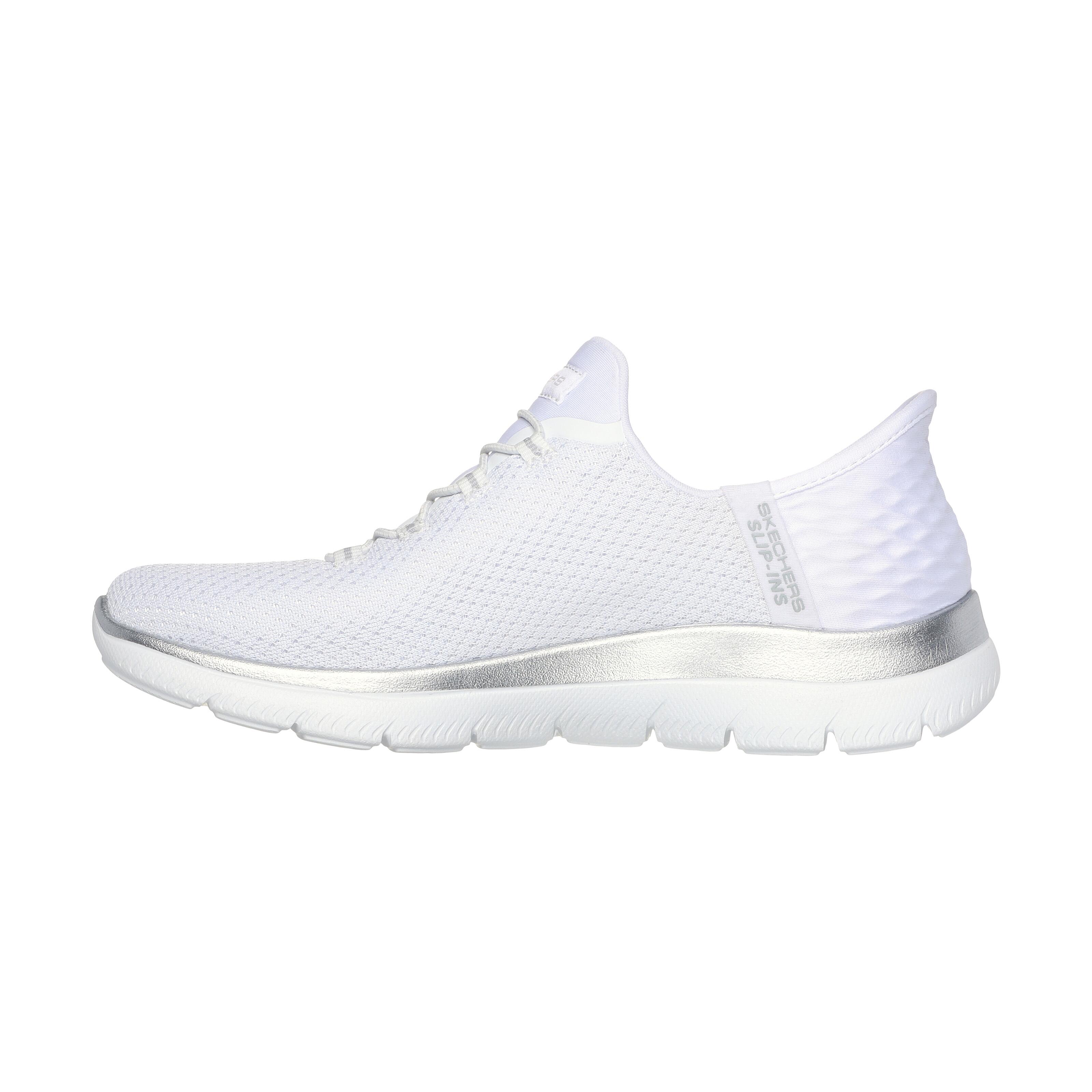 Skechers 150123 Summits Diamond Dream, Slip-Ins Fitness Donna - Bianco