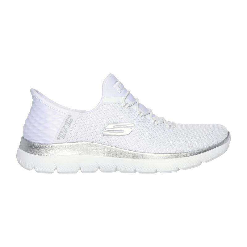 Skechers 150123 Summits Diamond Dream, Slip-Ins Fitness Donna - Bianco
