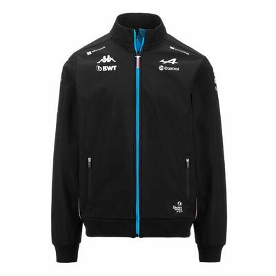 Giacca Nera Ragazzo Kappa Amdacy Alpine F1