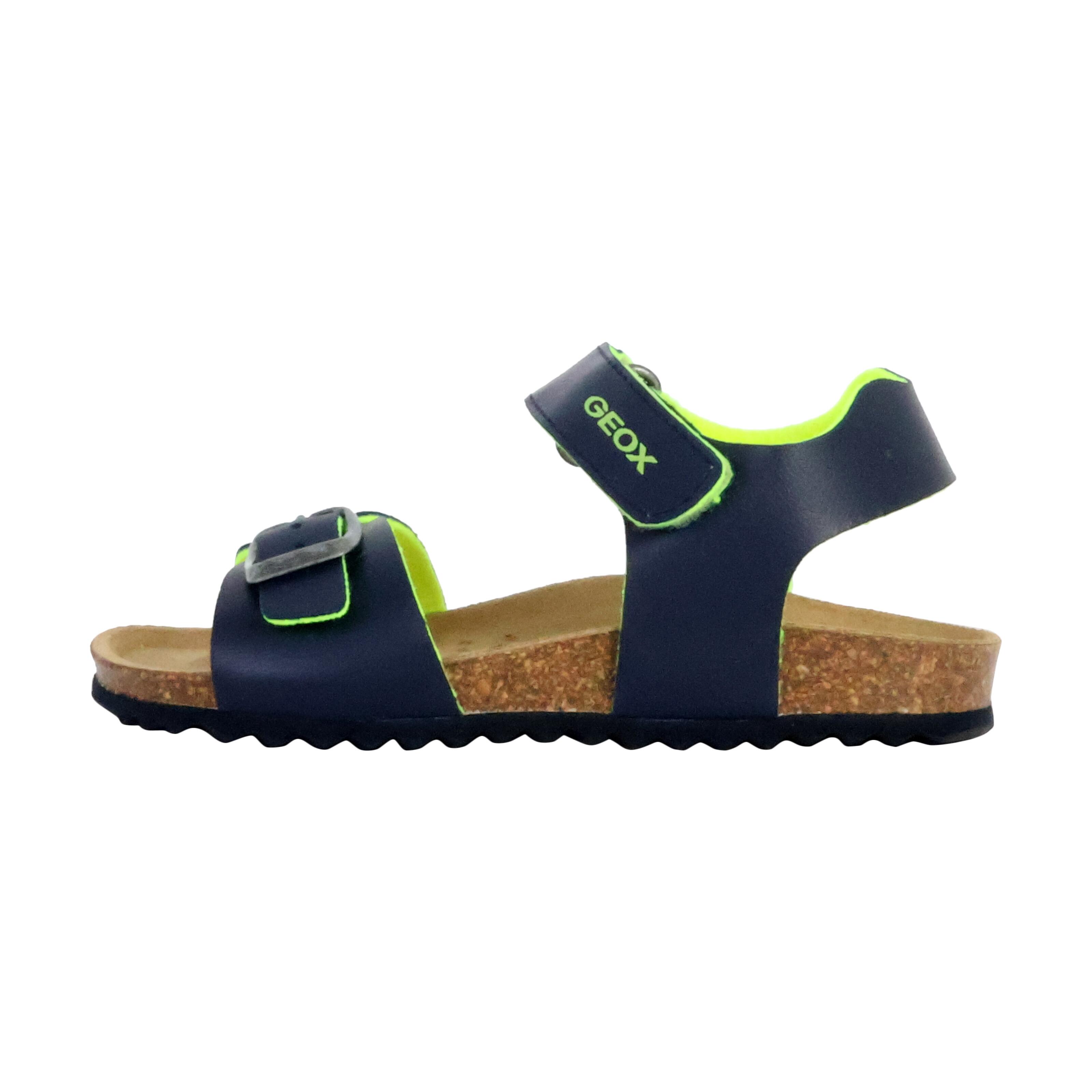 Sandały Geox Model J Ghita Boy Kolor Niebieski
