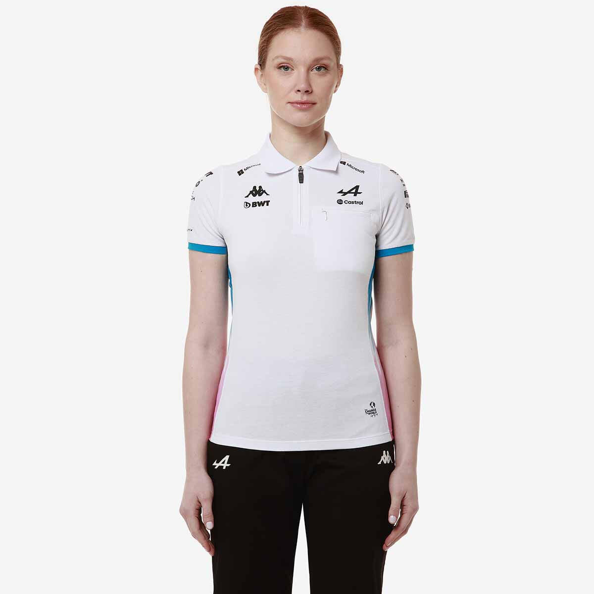 KAPPA Damespolo Alpine F1 Adraw 2024