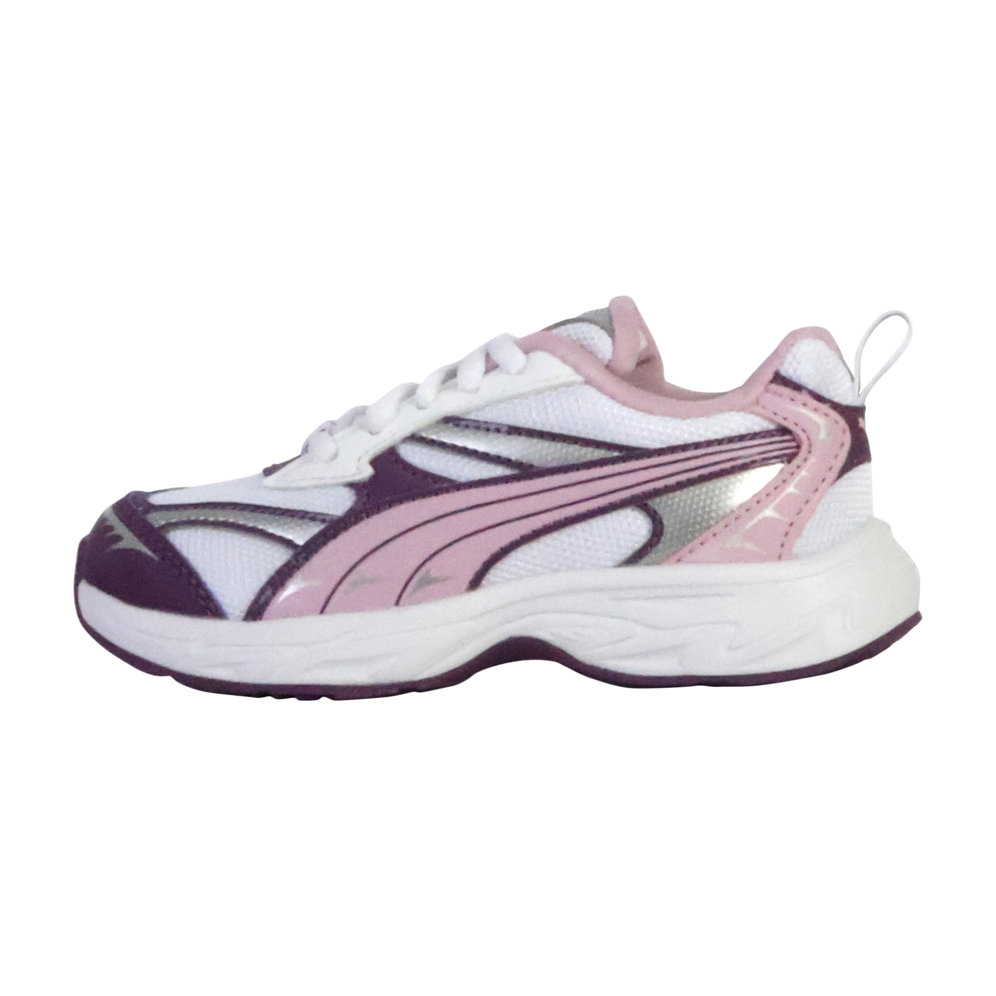 Puma - Basket À Lacets Junior Puma Morphic Techie - Enfant - Baskets - Blanc - 29 - Decathlon
