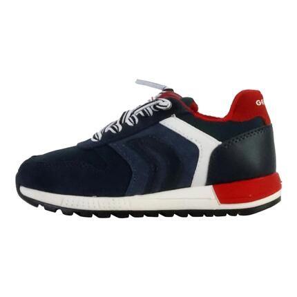 Basket Cuir Junior Geox Alben - Enfant